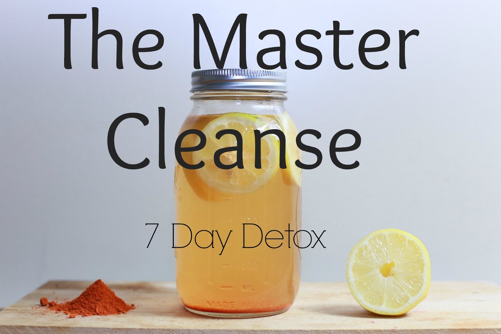 Master Cleanse 64 Oz Recipe