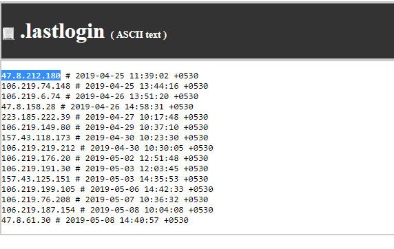 How to know cPanel login history or who logged in to my cPanel