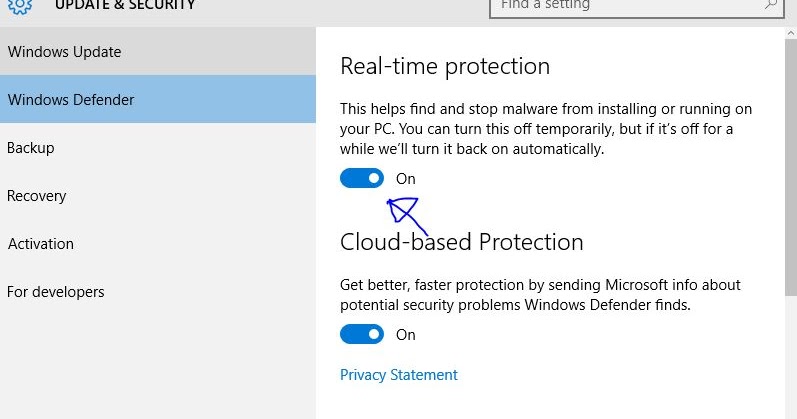 cara menonaktifkan anti virus