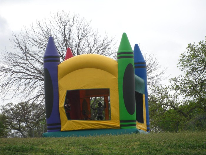 Durango Texas Periwinkles & Crayon Castles PreEaster Blooming At Fort