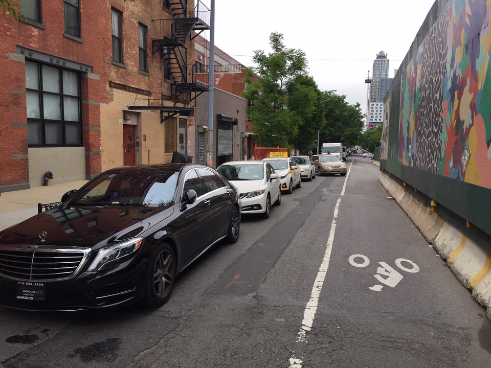 On morning of Barclays commencement (unmentioned in calendar), parking
