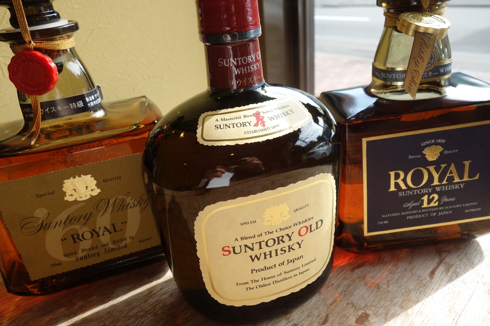 食品・飲料・酒開封品 SUNTORY WHISKY ROYAL 樽 置物 ヴィンテージ