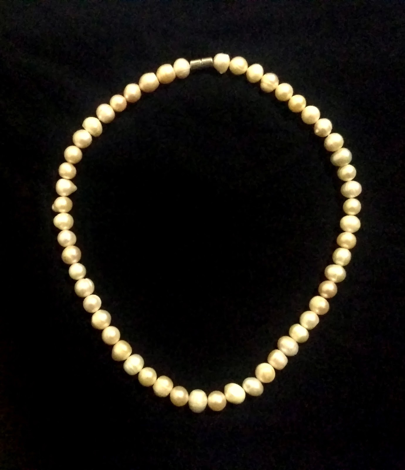 >> KALUNG MUTIARA ASLI BERKILAU INDAH
