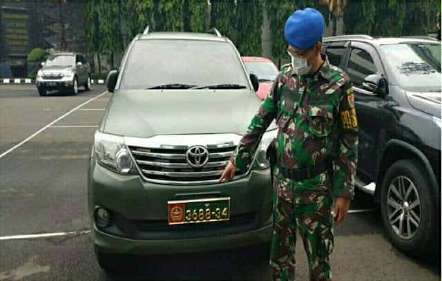 Puspomad Klarifikasi Soal Vidio Viral Kendaraan Fortuner Plat Dinas TNI AD