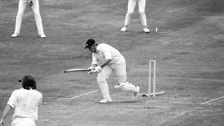 First ever World Cup Semi-final Match in Cricket History - Barry Wood bowled