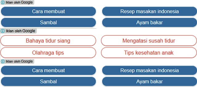 Cara Merubah Jumlah Iklan Link/ Teks AdSense Menjadi