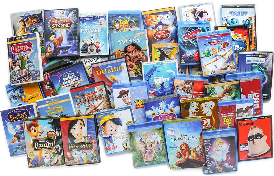 List of Disney Animated Movies | Jenny's Crayon Collection