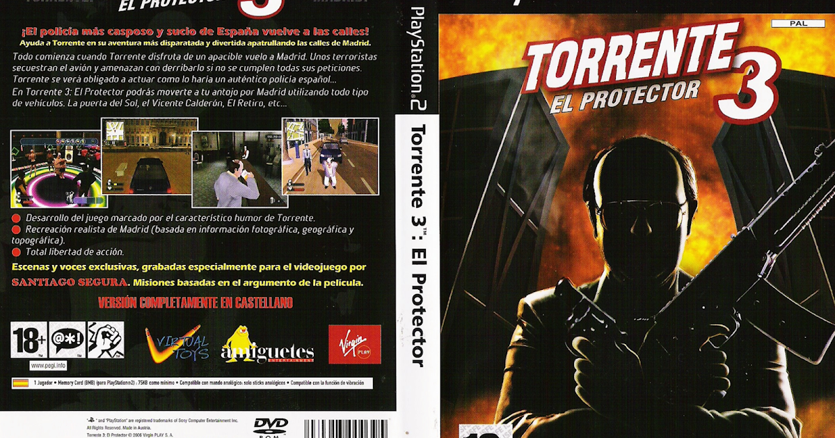 PS2+NOSTALGIA Torrente 3 El protector Ps2