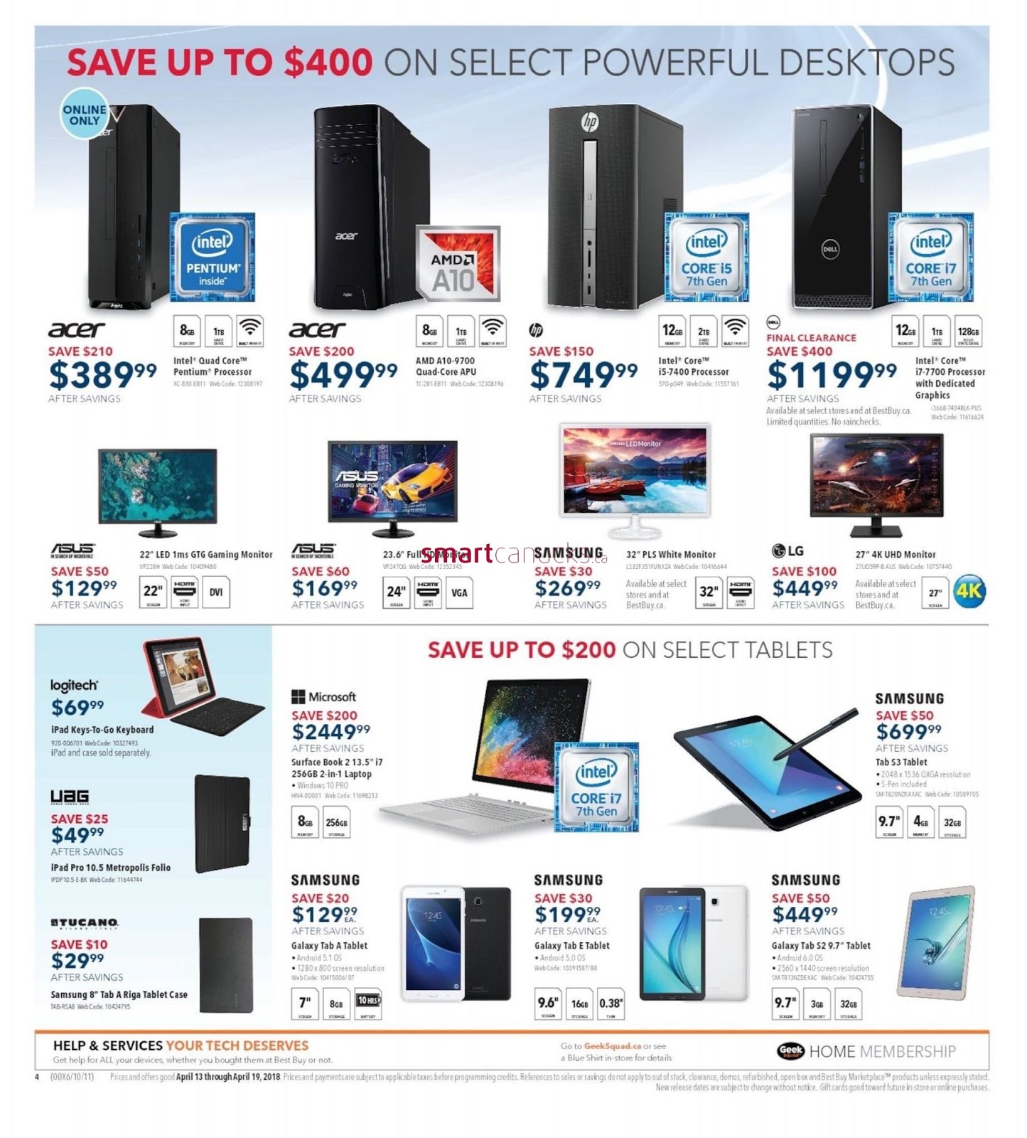 best buy canada flyer valid april 13 19 2018 get incredible best buy winnipeg flyer