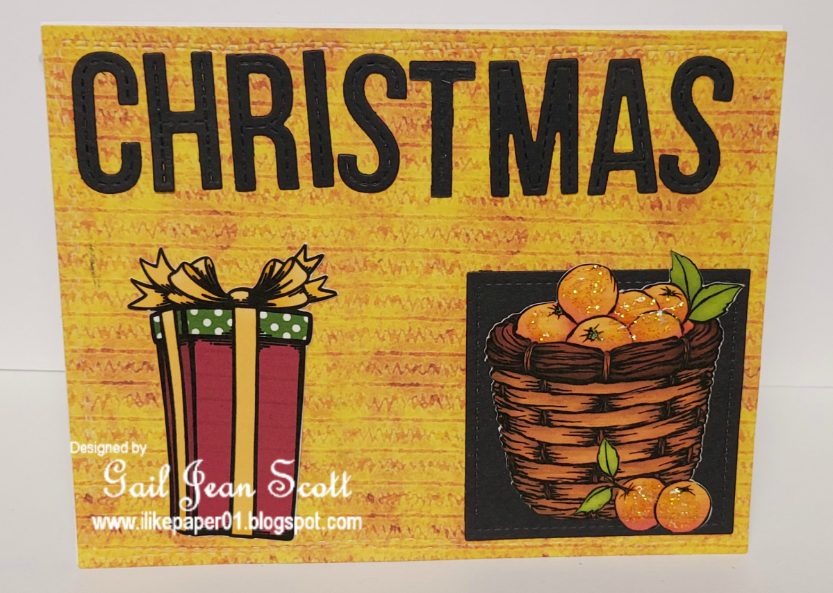 I Like Paper Christmas Oranges