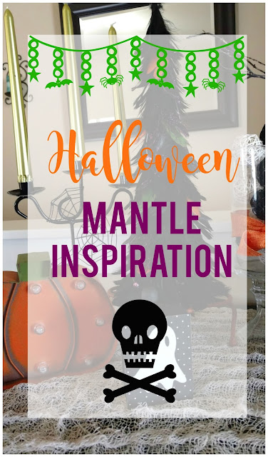 Get some Halloween decoration inspiration!  By choosing a color scheme, decorating for Halloween is easy!