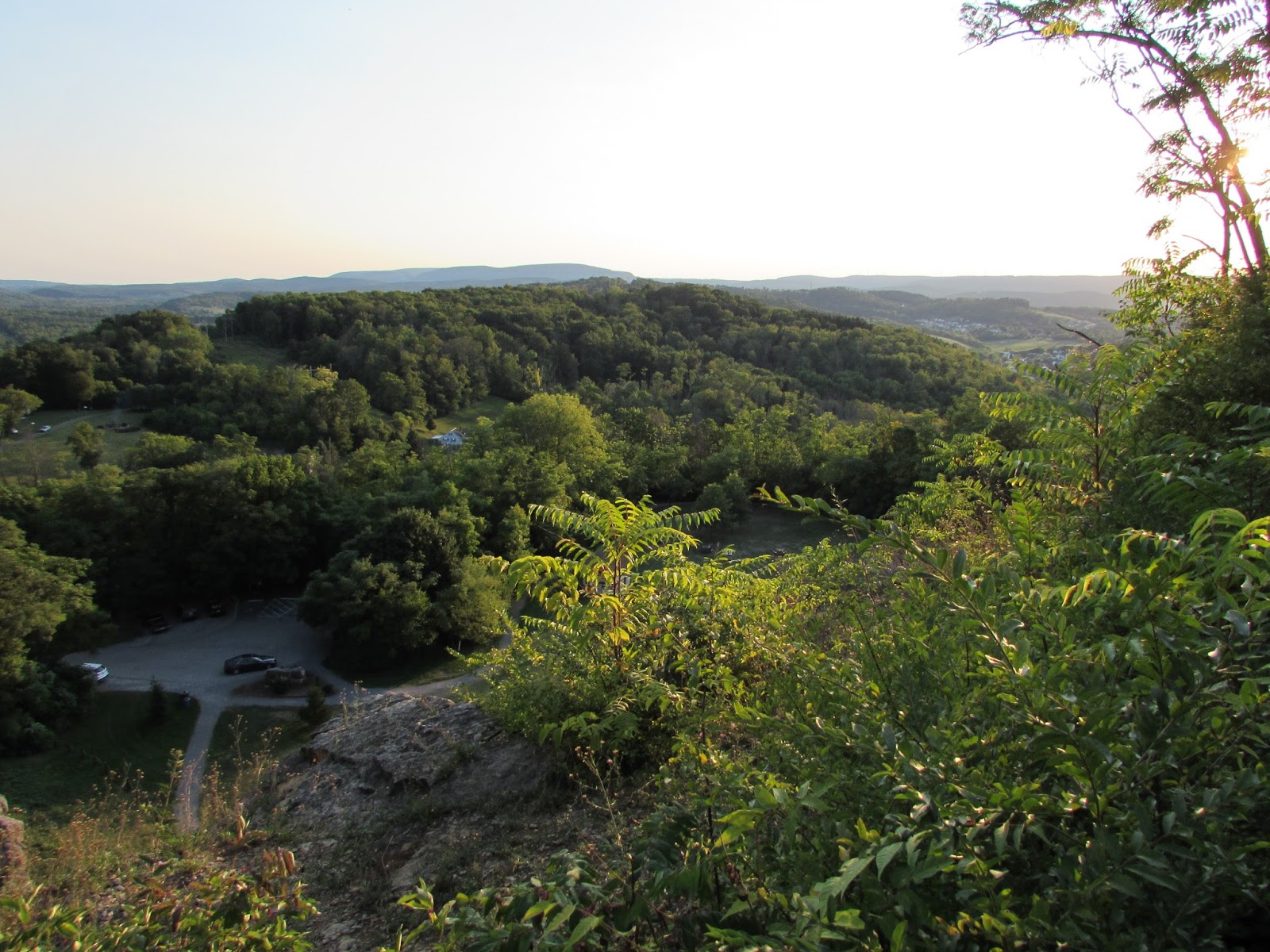 Hollidaysburg Chimney Rocks, Canal Basin Park, and Railroad History