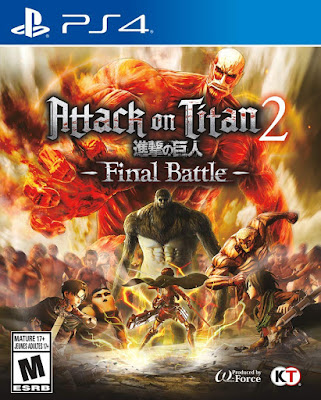 Attack On Titan 2 Final Battle Game Cover Ps4