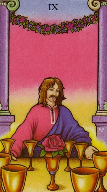 9 of Cups -  Connolly Tarot