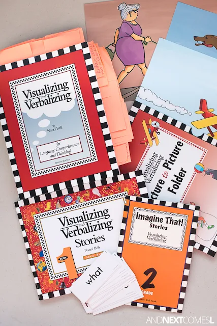 Homeschool version of the Visualizing and Verbalizing for language comprehension and thinking - a full review