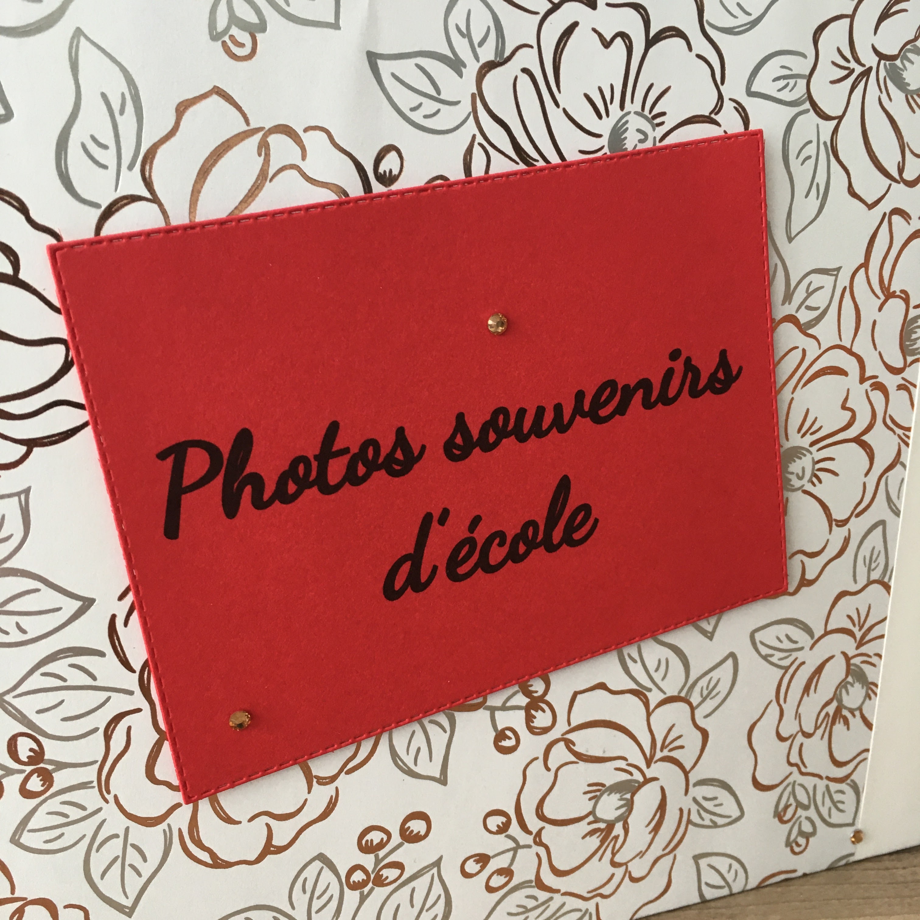 Album Photo souvenir école