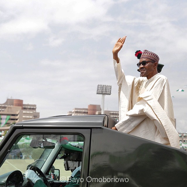 buhari inauguration photos