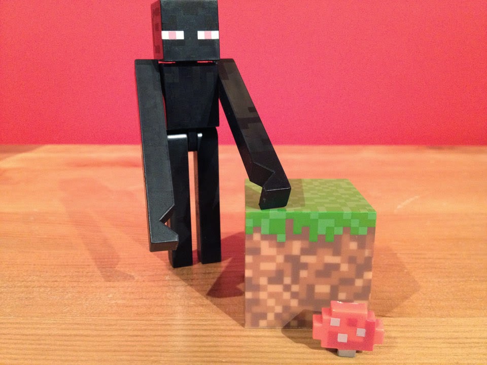 Fully Jointed Play Figures: Minecraft action figures: The Enderman!