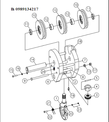 Móc cẩu Dong Yang 15 tấn SS3504-SS3506-SS3506M Móc cẩu Dong Yang 15 tấn SS3504-SS3506-SS3506M