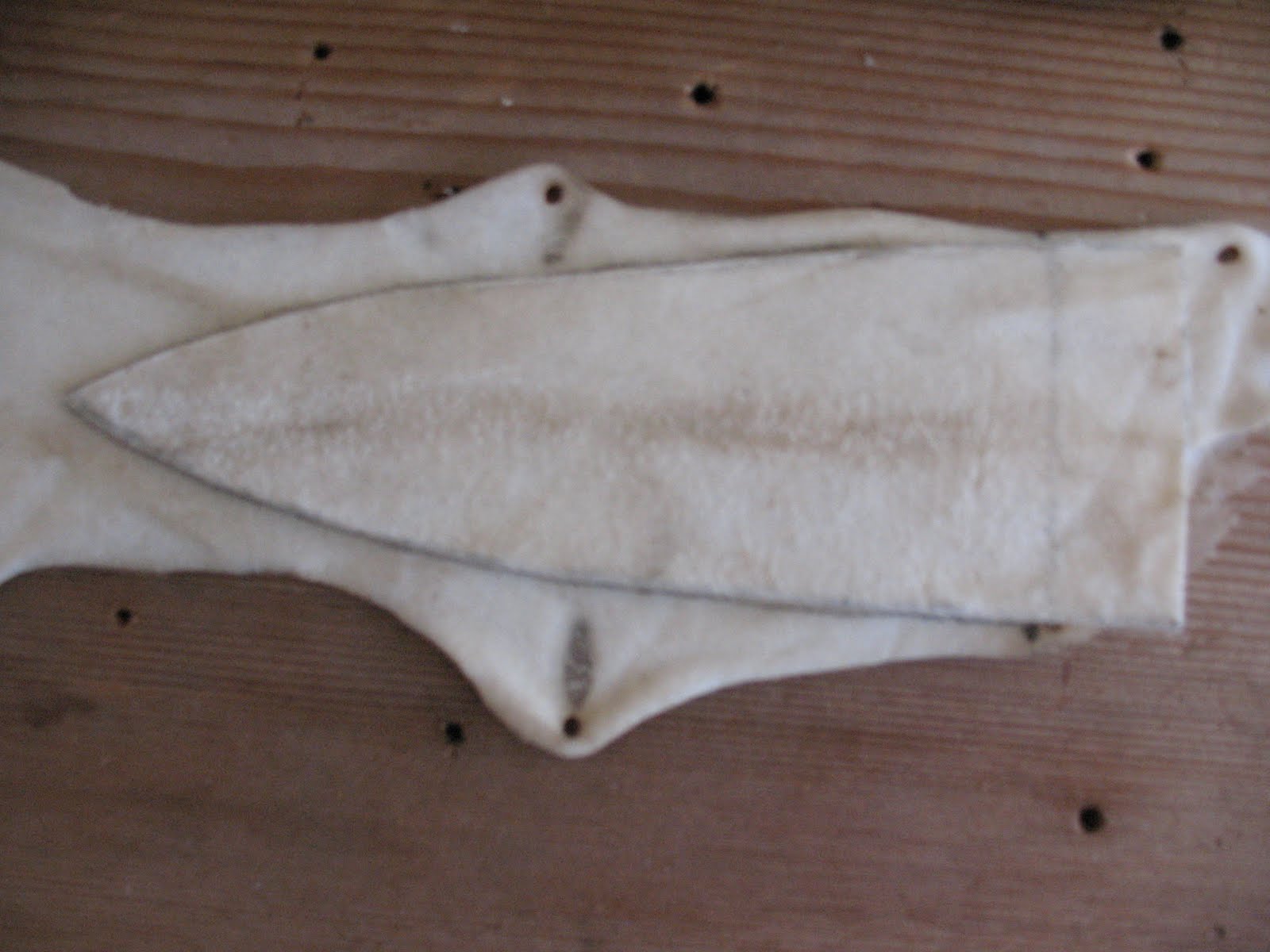 Sensible Survival Make a Rawhide Knife Sheath Part 1