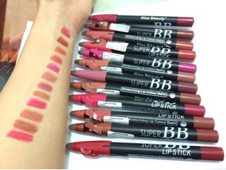 Super BB Lipstick Kiss Beauty asli/murah/original/supplier kosmetik