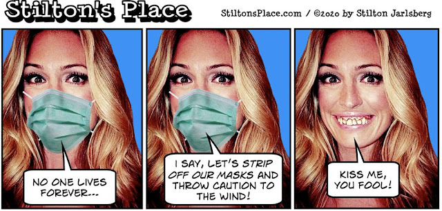 stilton’s place, stilton, political, humor, conservative, cartoons, jokes, hope n’ change, coronavirus, mask