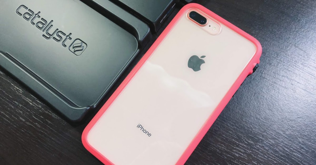 開箱 Catalyst Case 防摔耐衝擊保護殼for Iphone 7 Plus 8 Plus 山茶粉色
