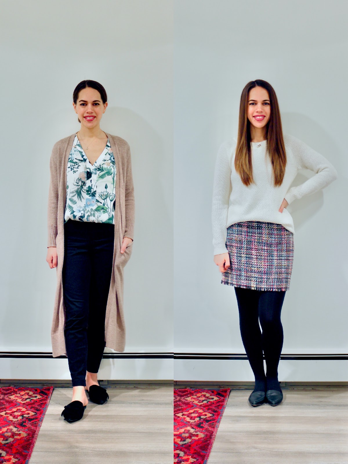 Jules in Flats - February Outfits Week 1 (Business Casual Winter Workwear on a Budget)