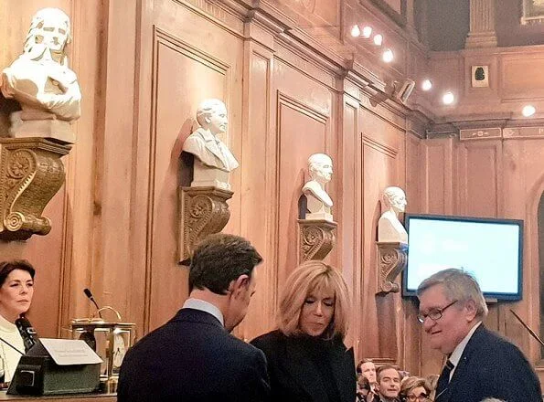 Princess Caroline of Hanover and Brigitte Macron attended 2019 awards ceremony of the Stéphane Bern Foundation