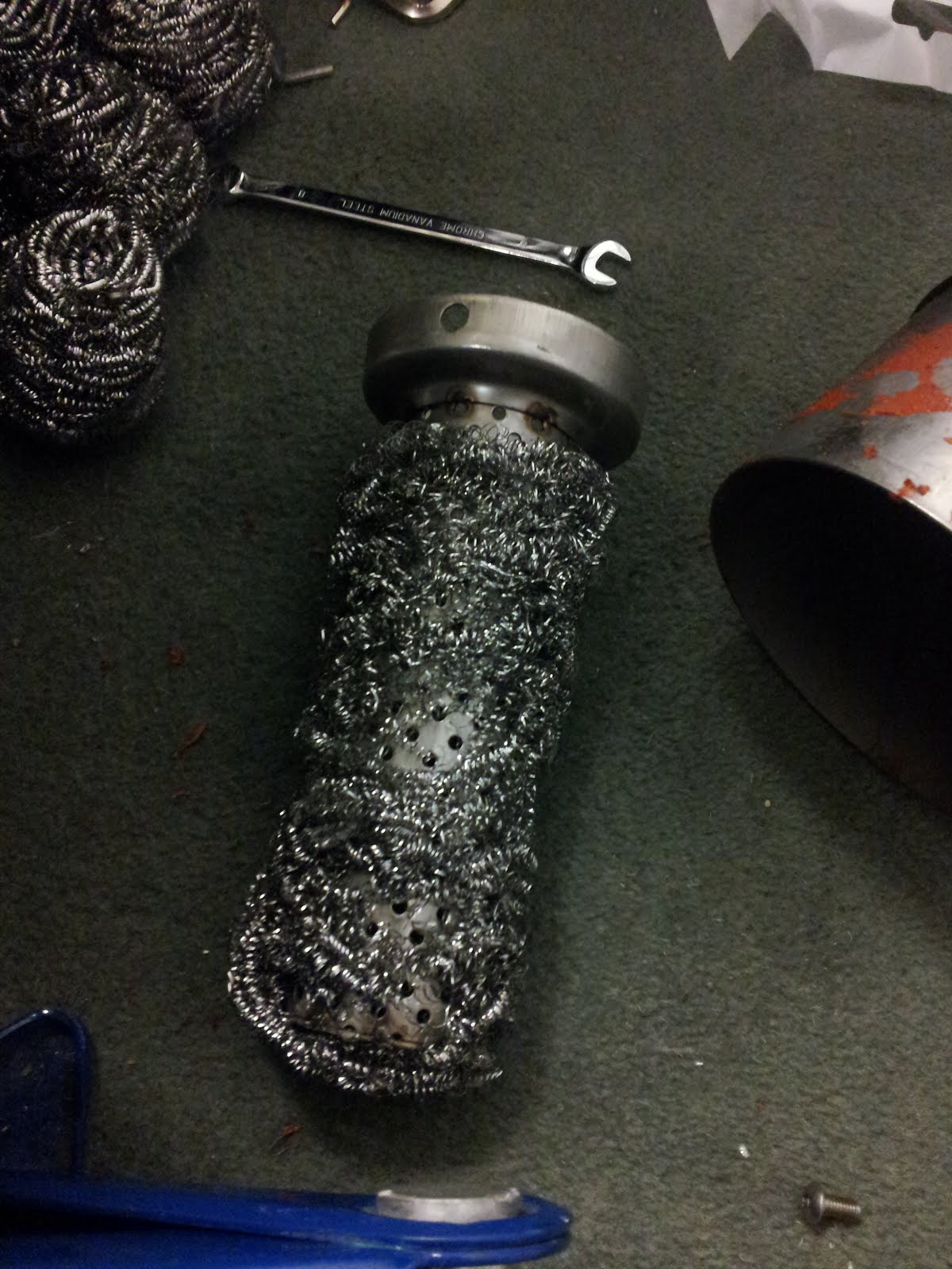 Dax Cobra Build Exhaust Baffles