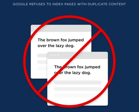 plagiarizing web content
