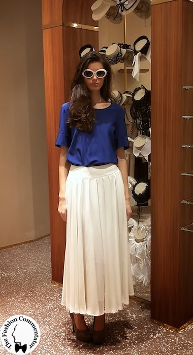 Anne Fontaine - Spring Summer 2014 - Trunk show in Florence Anne Fontaine - Spring Summer 2014 - Trunk show in Florence