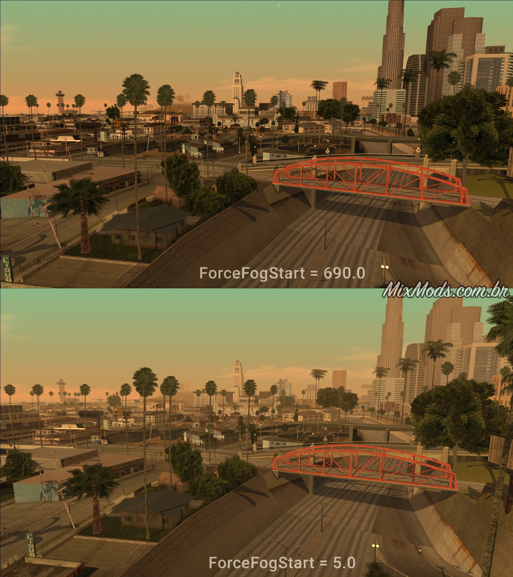 Graphic mods for GTA San Andreas (iOS, Android): 122 ENB mods for