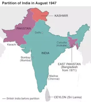 What caused the partition of India? What happened during the partition of India? How long did the partition of India last? Who proposed partition of I