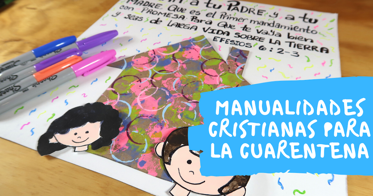 Manualidades cristianas: Manualidades Cristianas para la Cuarentena