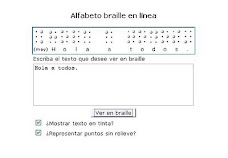 Escribir Braille on line