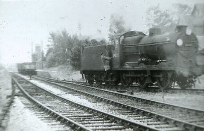 U class 30543 shunting wagons at Fort Brockhurst  1955