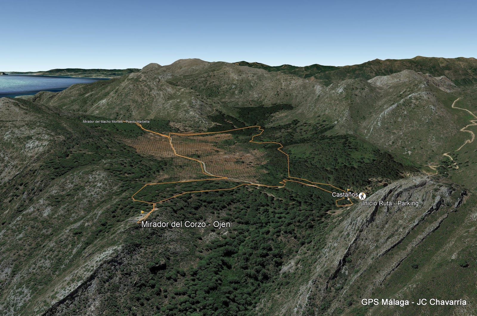 Wikiloc Ruta Circular Juanar Bosque Encantado, Castañas y Miradores
