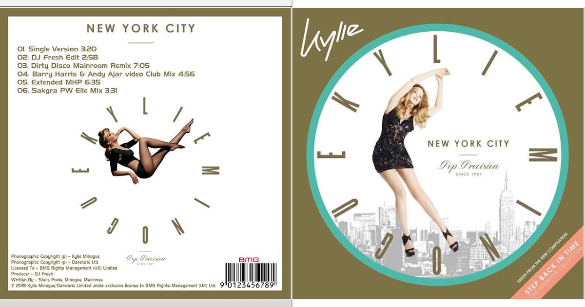 MUSICOLLECTION: KYLIE MINOGUE - New York City - CD SINGLE - 2019