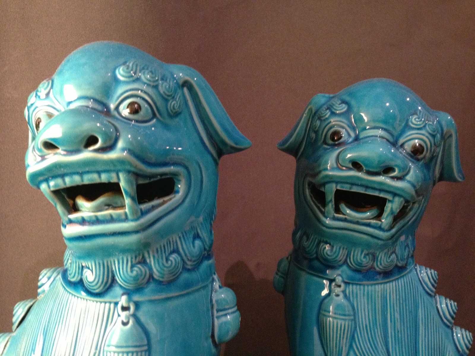 VINTAGE & KITSCH SIGLO XX: PERROS FU CHINOS GRANDES
