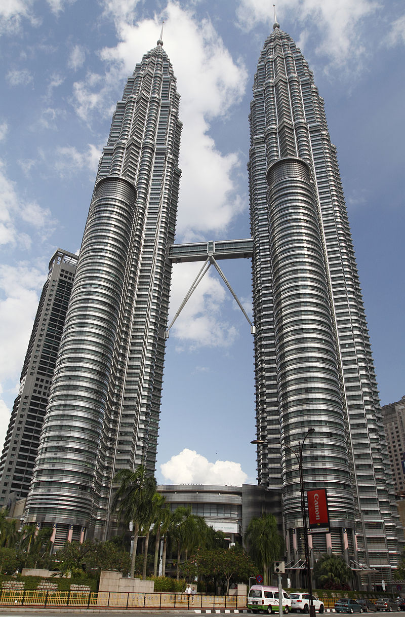 CULTURE - ART - HISTORY: >> The Petronas Twin Towers, are twin skyscrapers in Kuala Lumpur, Malaysia