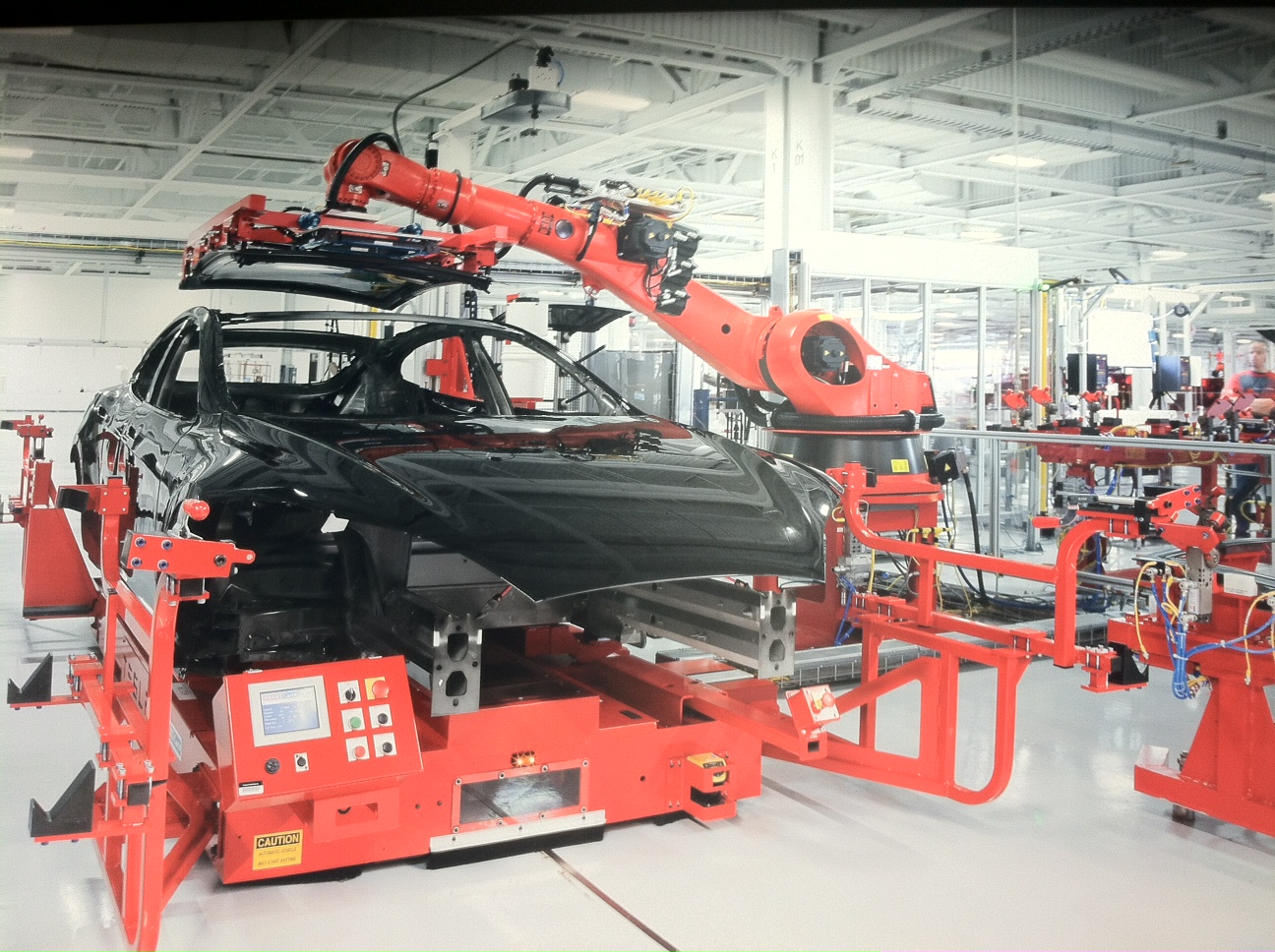 Tamerlane's Thoughts: Tesla factory tour and Model S test drive