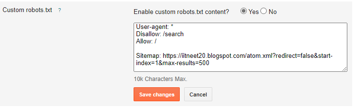 How to stop robots.txt to Block Your Posts - BLOGGYANI