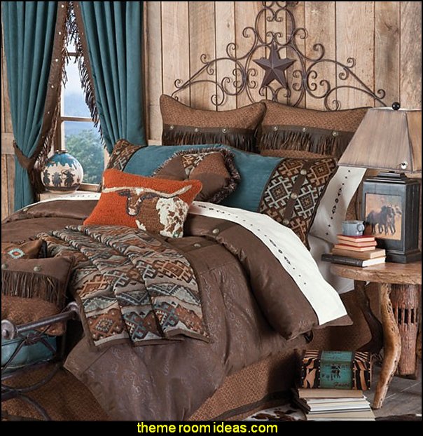 Interior Western Bedroom Ideas decorating theme bedrooms maries manor cowboy rancho del rio bedding western style cowboys theme