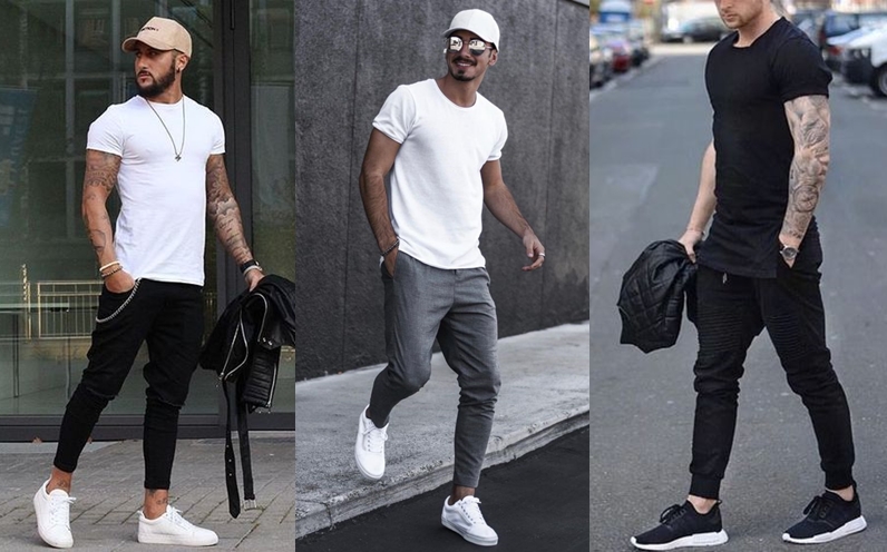 calça jogger look masculino