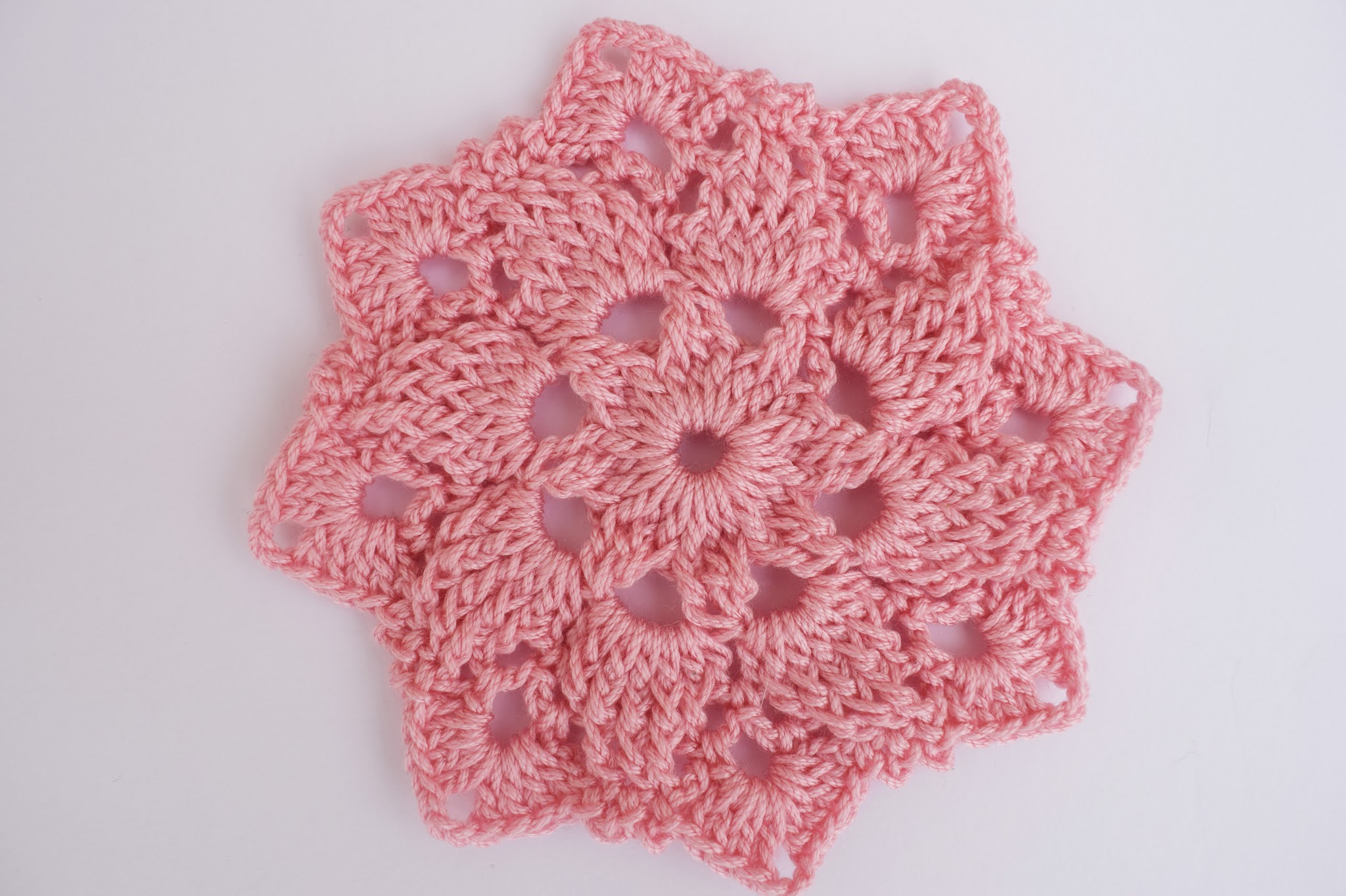 Como hacer una flor de crochet