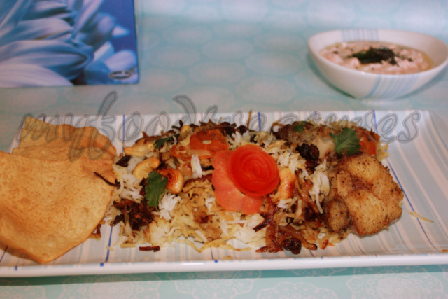 My Food Treasures: Fish Biryani - Kerala Style