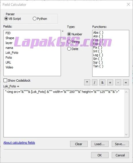 Cara Membuat HTML Popup pada ArcGIS