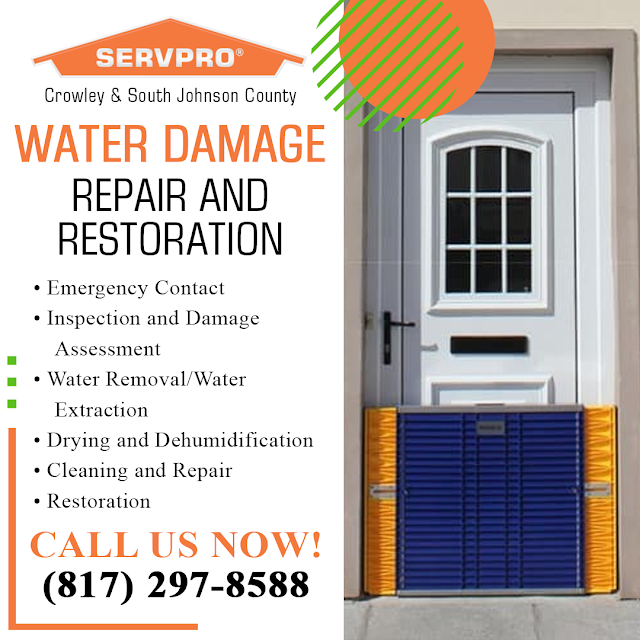 water damage restoration