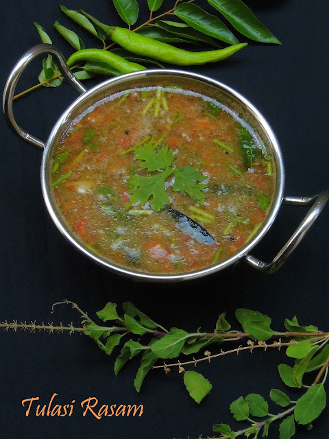 Tulasi rasam, Holy basil leaves soup
